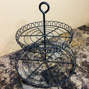 Black wire Tray